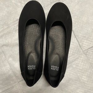 Eileen Fisher Classic Black Loafers